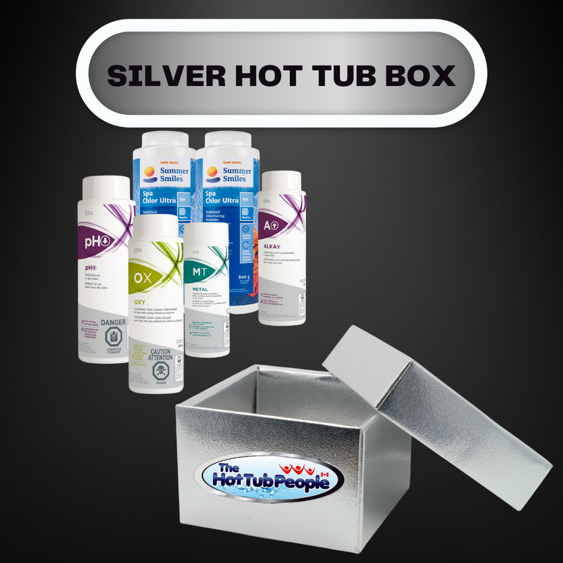 Load image into Gallery viewer, Silver Hot Tub Supplies Box
